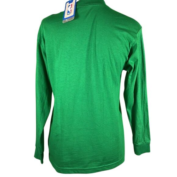 Adidas Kids Celtics Green Long Sleeve Shirt Size M - Picture 2 of 3